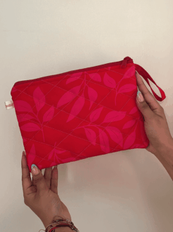Mini Bag - Flor Rosado